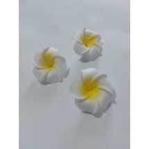 Гавайский цветок из фоамирана  d=5 см,  цена за 1 шт